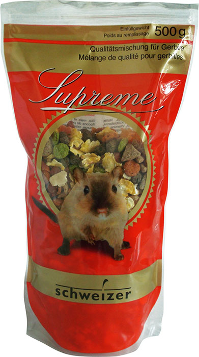 Mél. de qualité pour gerbils 500 g QGE