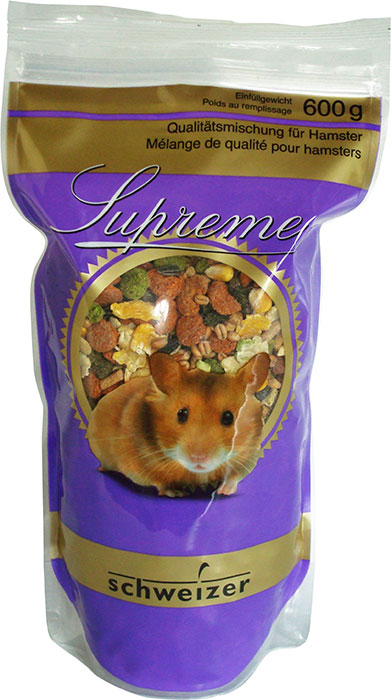 Mél. de qualité pour hamsters 600 g QHA