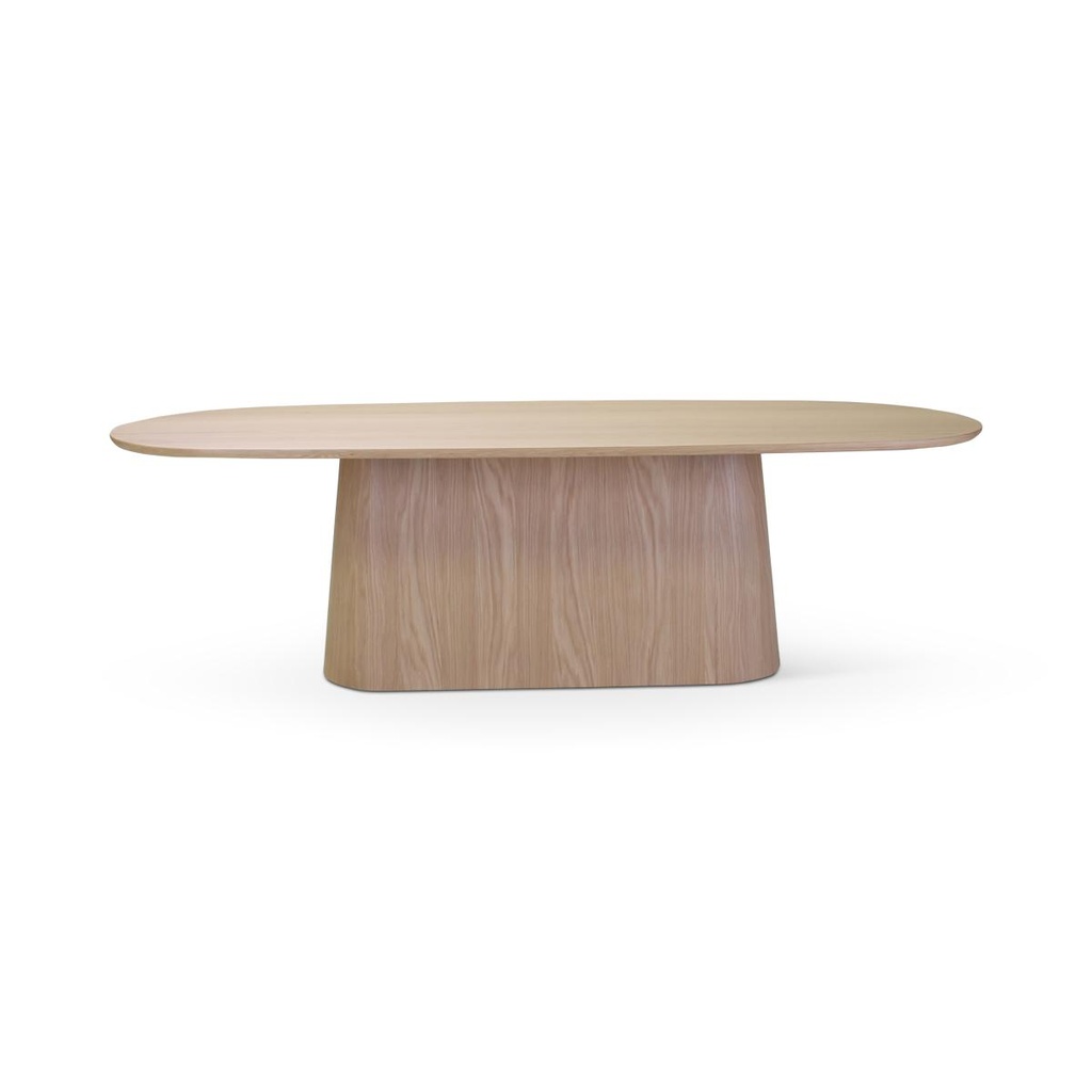 Table Calisto ovale en chêne naturelle