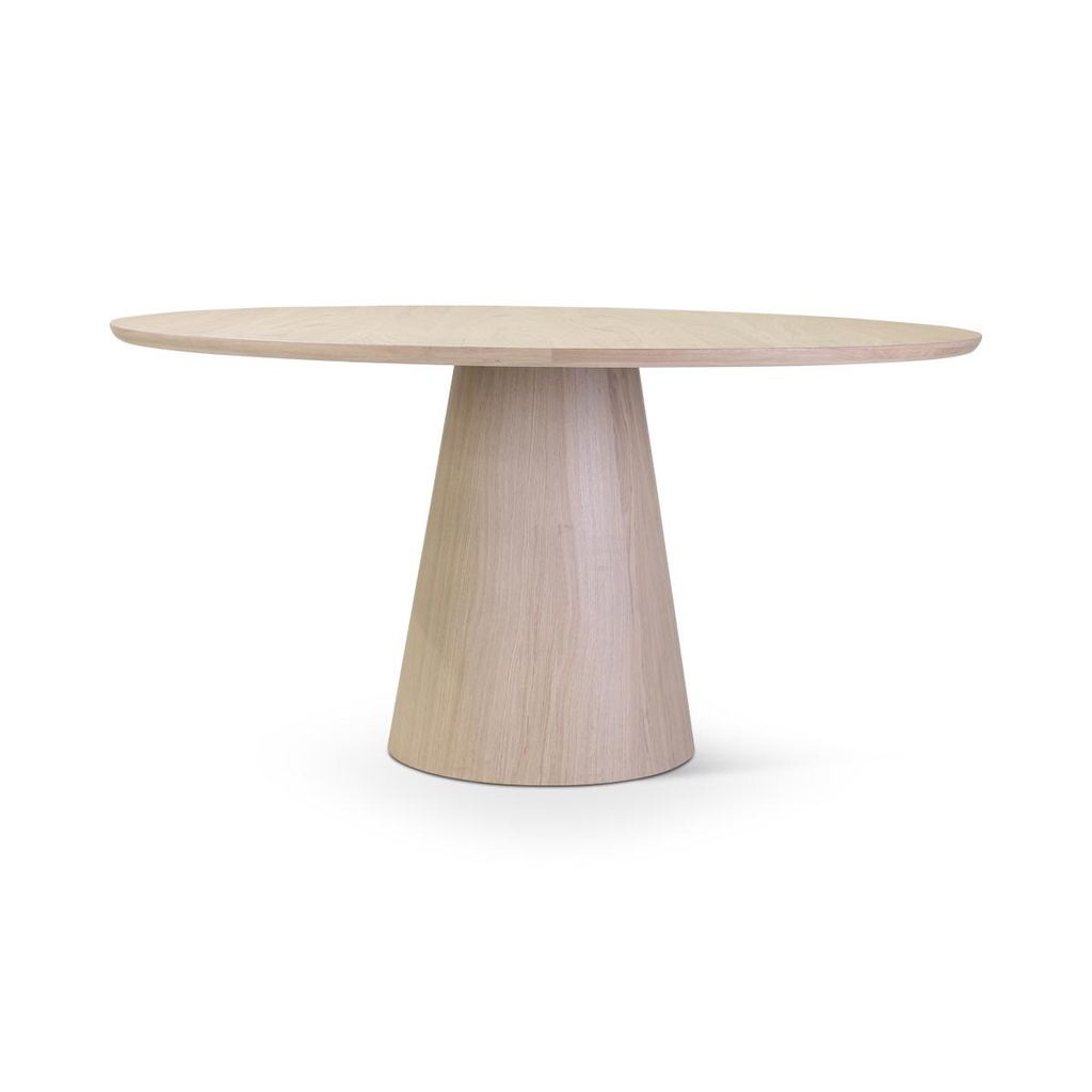 Table Calisto ronde en chêne naturelle