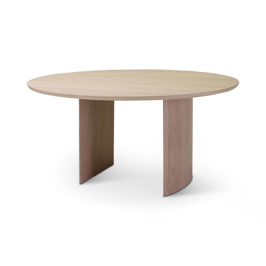 Table Parker ronde em chêne na