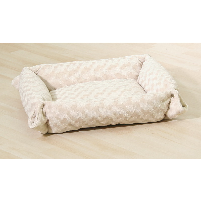 Corbeille  chats blanc 60x50cm.