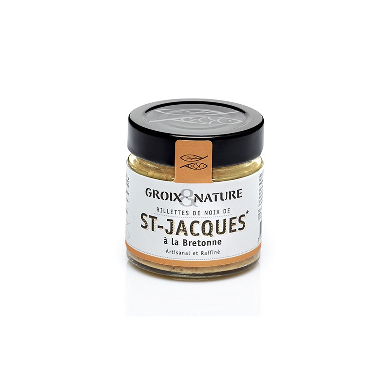 Rillettes de Noix de St Jacques à la Bretonne 100g