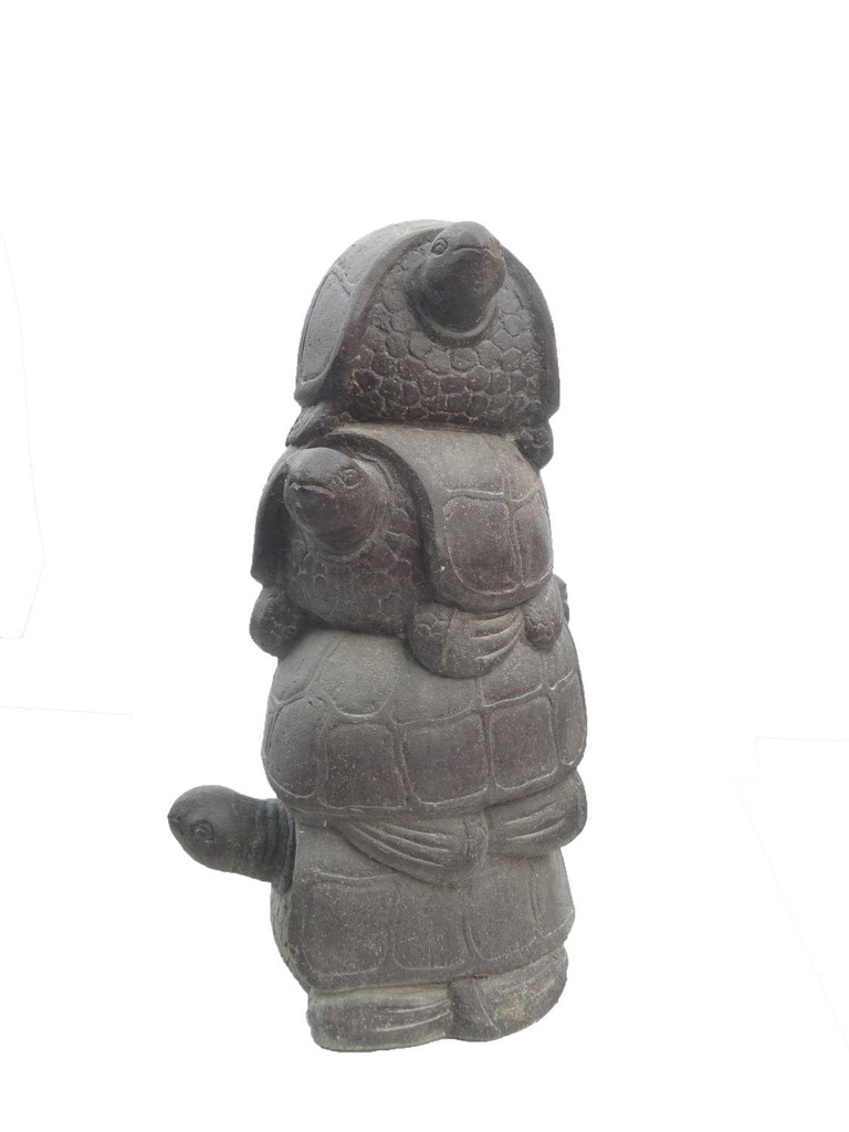 Pyramides de 4 tortues