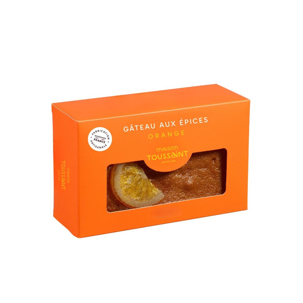 Gâteau aux épices Toussaint - Oranges Confites  - 240g