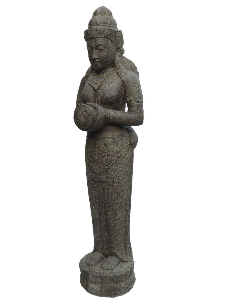 Déesse Dewi SRI et pot d'eau