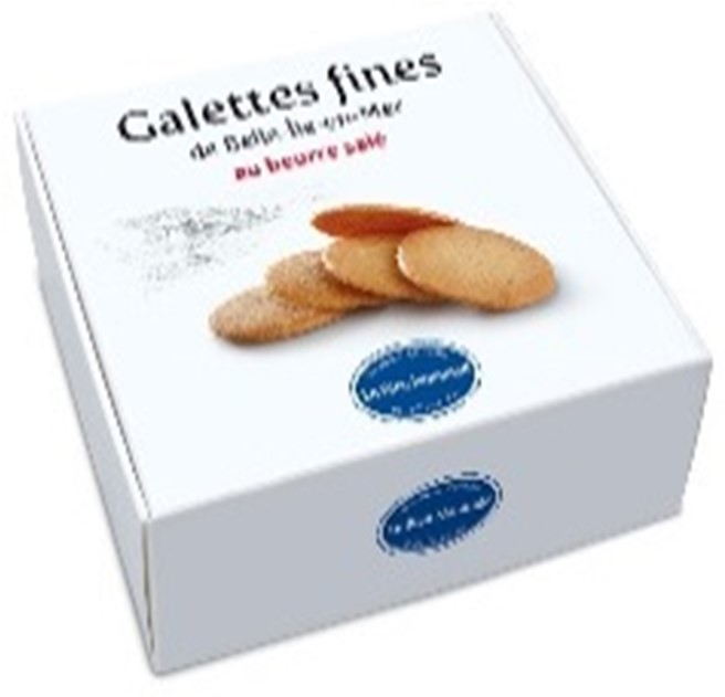 Coffret Galettes fines au sel de Guérande 500gr