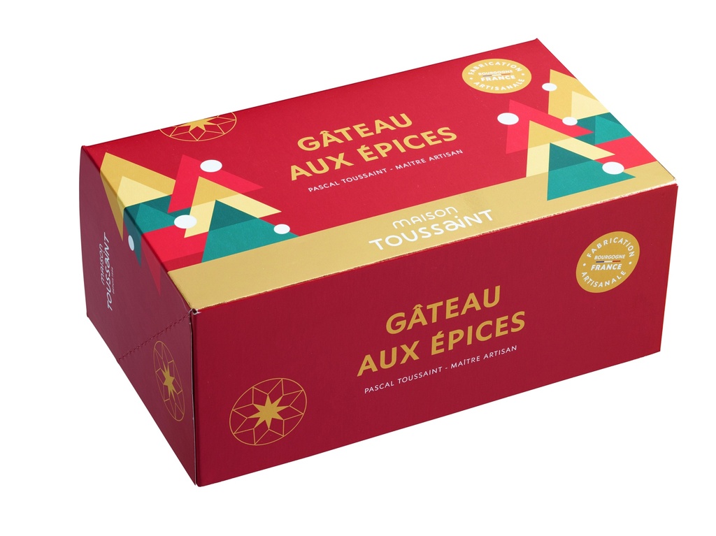 Gâteau aux Epices. boite Festive Toussaint 440gr