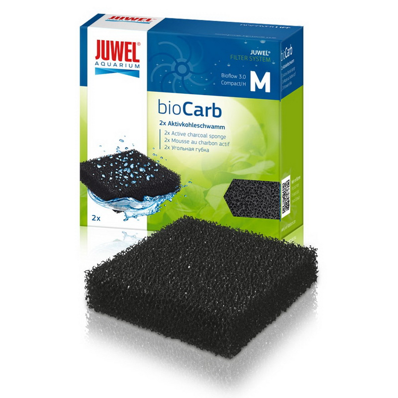 Juwel éponge à charbon compact. 2 pièces