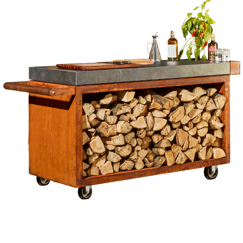 Mise en Place Table Corten PRO Ceramic Dark Grey