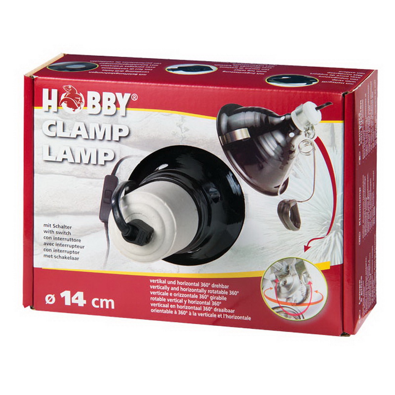 Hobby klemmlampe s d=14cm