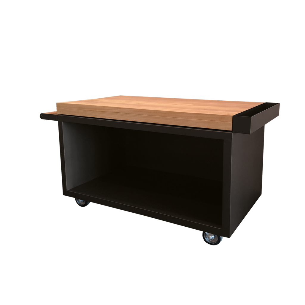 Mise en Place Table Black PRO Teakwood