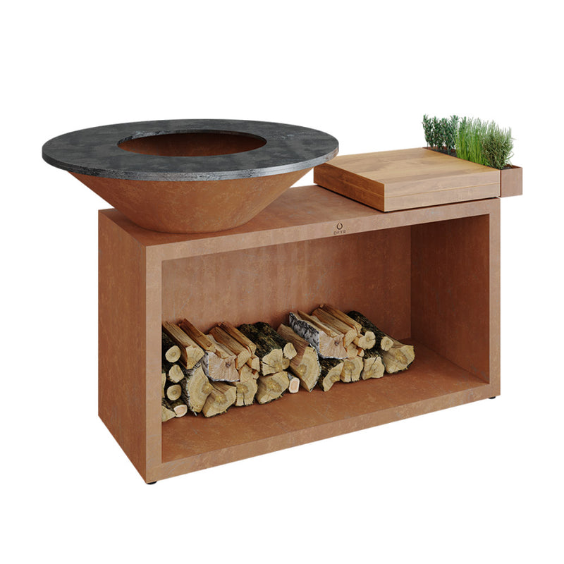OFYR Island Corten 100 Teakwood