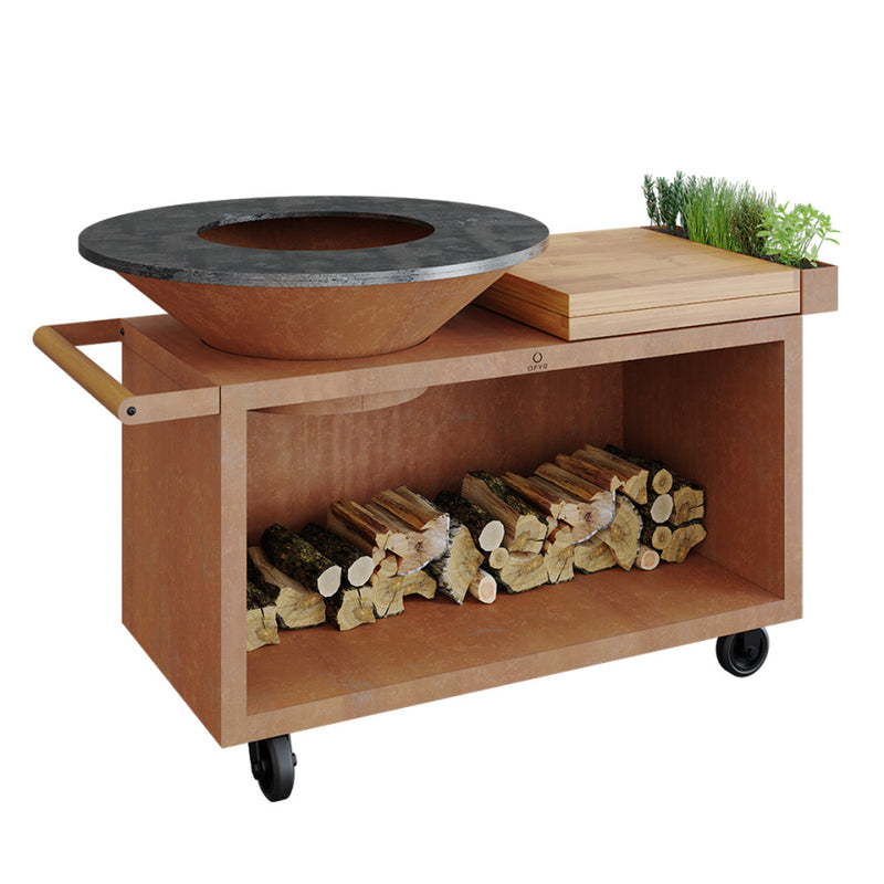 OFYR Island Corten 100 PRO Teakwood