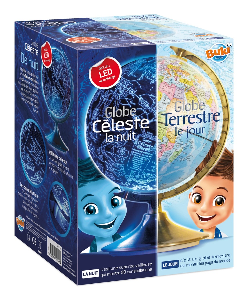 Globe Jour Et Nuit 