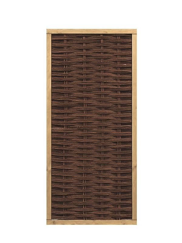 Panneau saule tressé simple