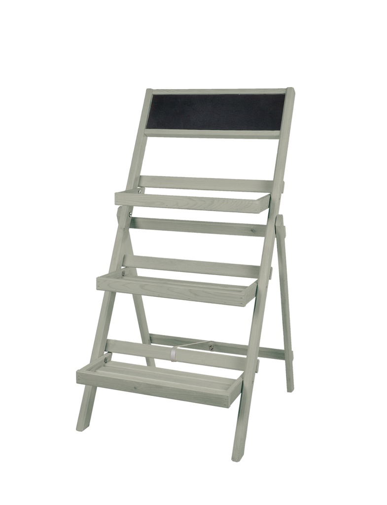 Présentoir et ardoise 3 niveaux Moss