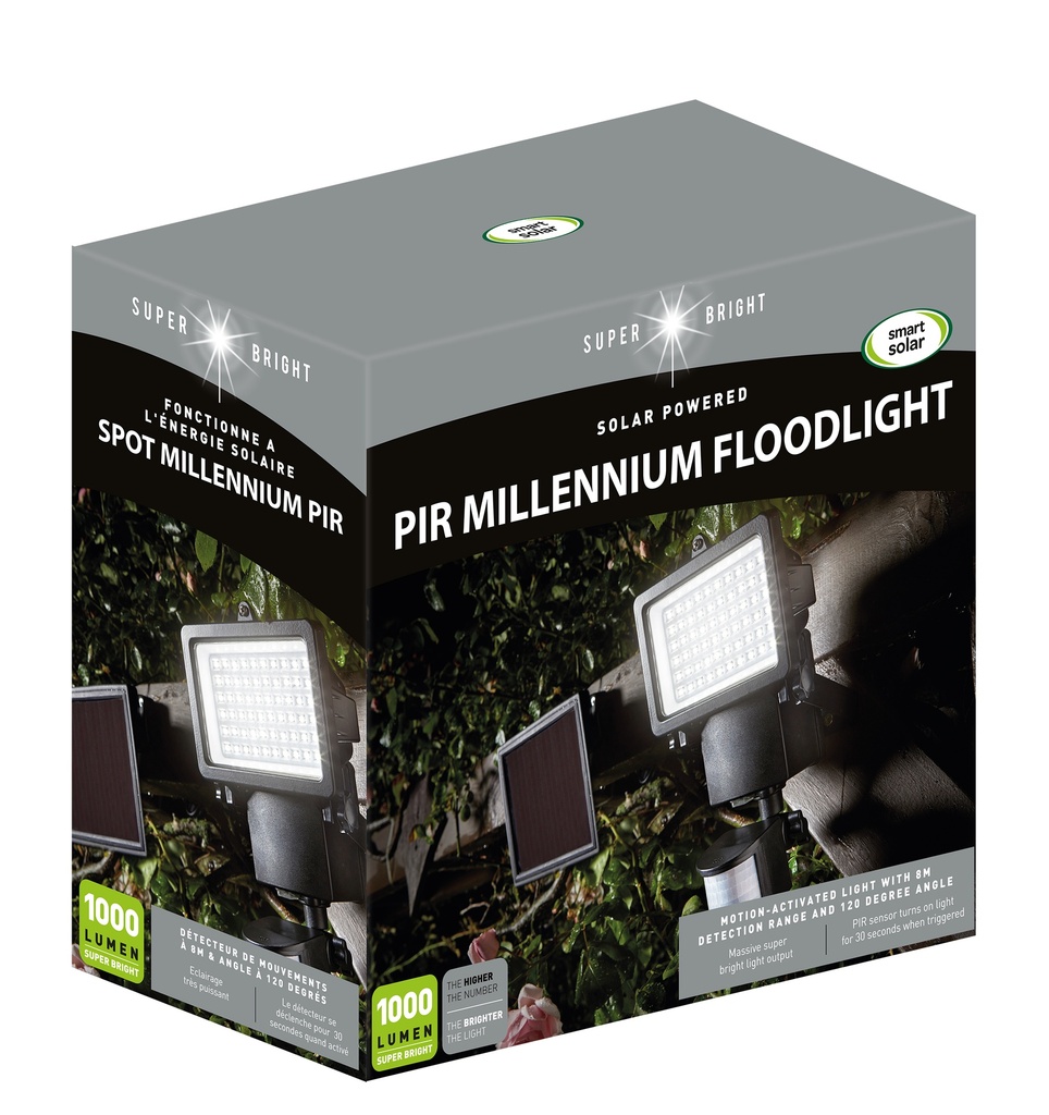 PIR Millennium Floodlight 1000L