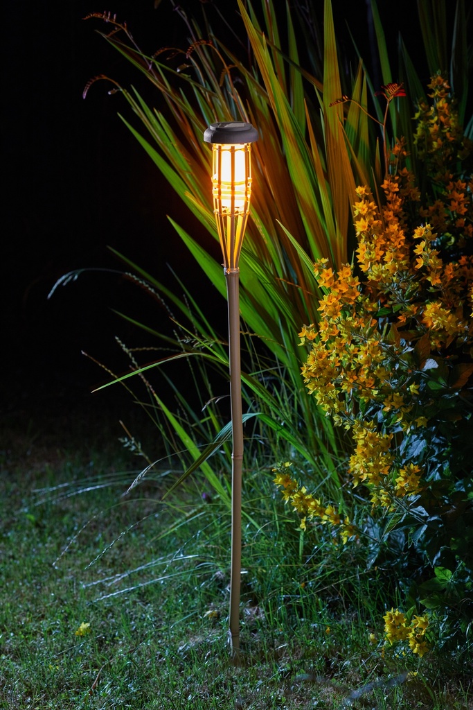 Bamboo Flaming Torch