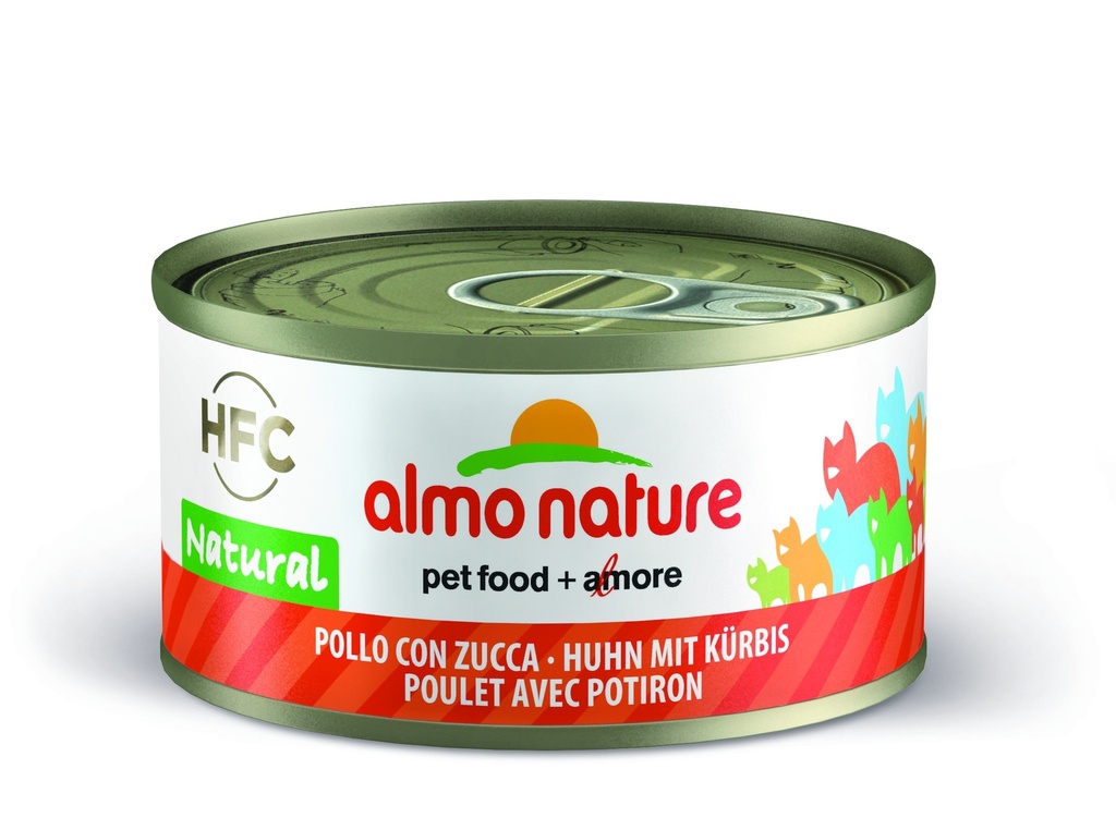 Almo nature  HFC CAT Natural Poulet Potiron 70g