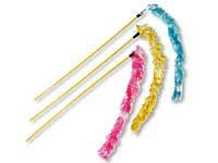 Jouet chat canne à pêche  Tickle