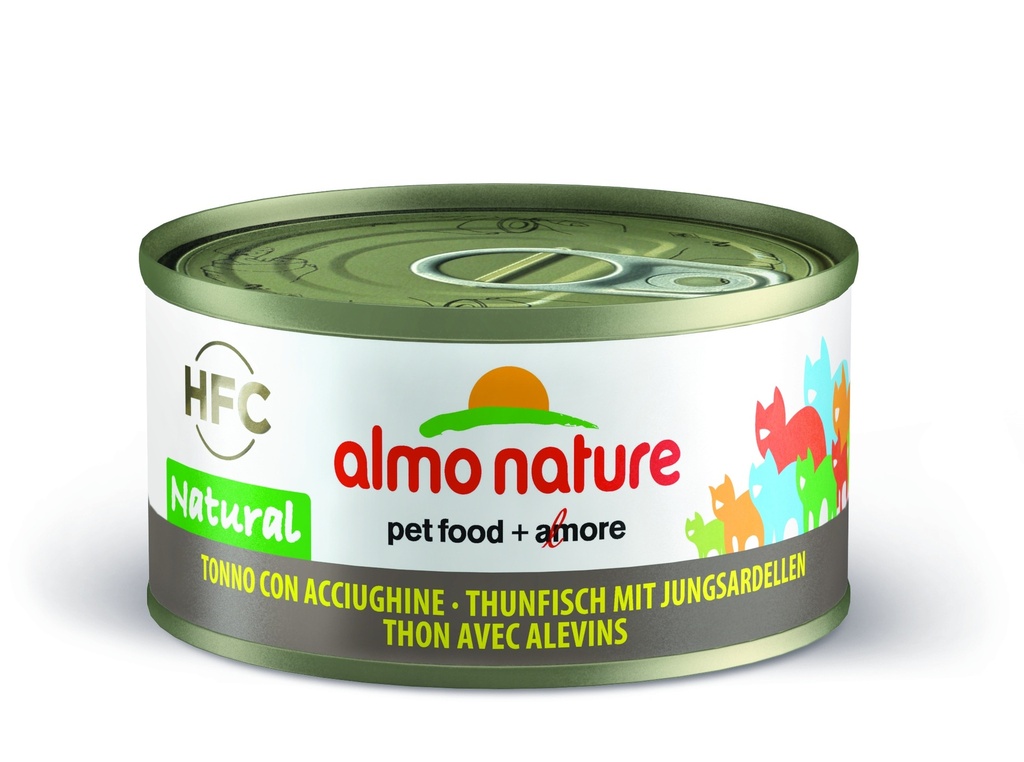Almo nature  HFC CAT Natural Thon Alevins 70g