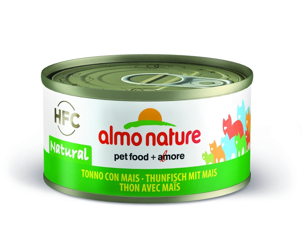 Almo nature  HFC CAT Natural Thon Mais 70g