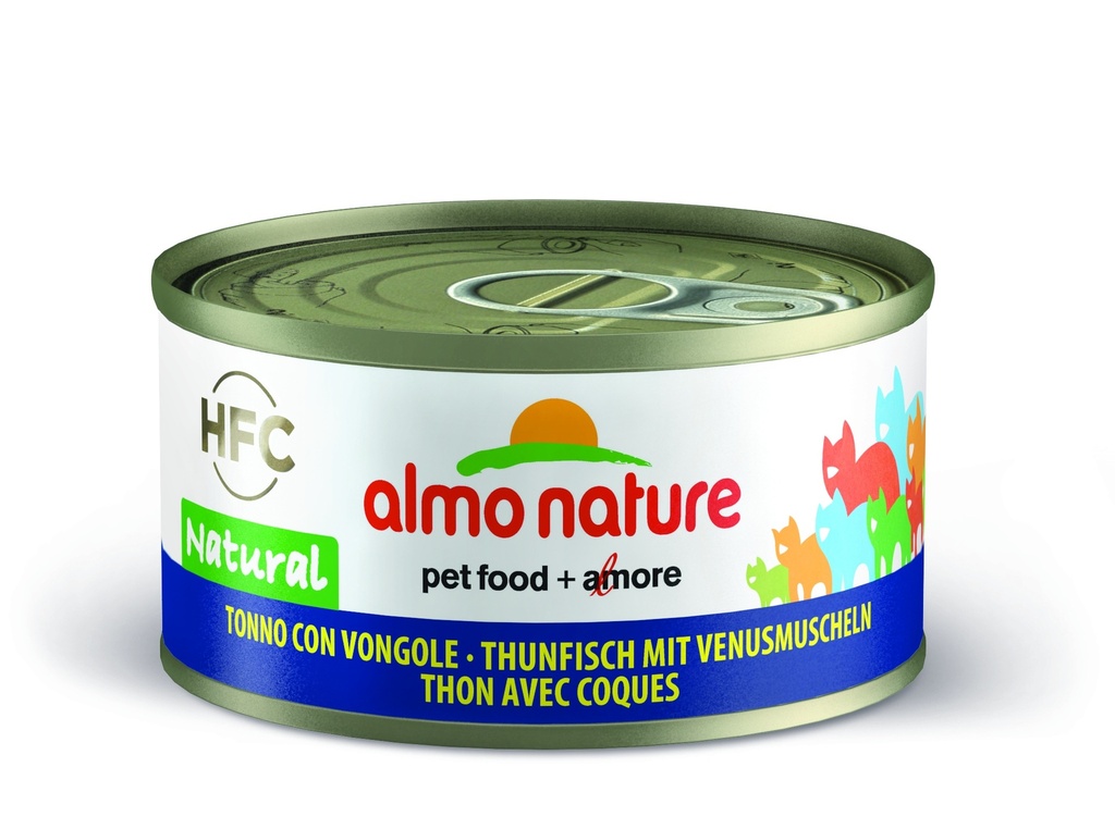 Almo nature  HFC CAT Natural Thon Coques 70g