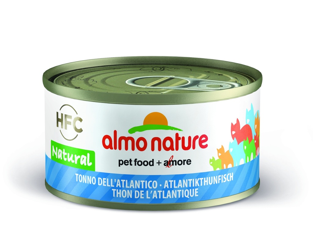 Almo nature  HFC CAT Natural Thon de l’Atlantique 70g