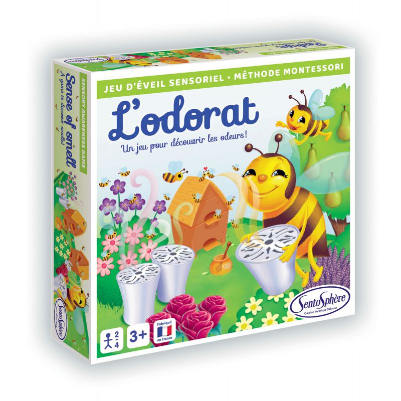 Jeu D'Eveil Sensoriel L'Odorat 