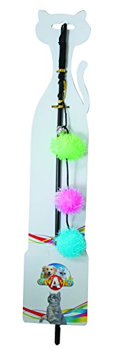 Jouet chat canne à pêche  Ponpon