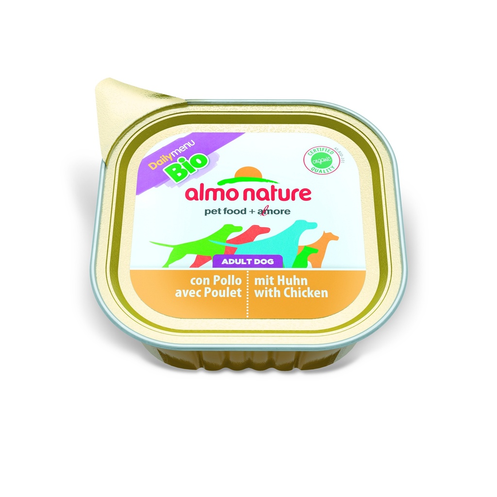 Almo nature PFC Dog Daily menu Bio Poulet 100g