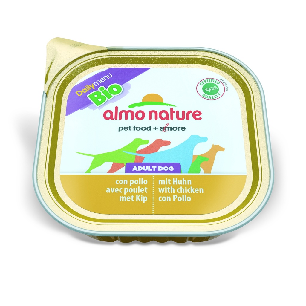 Almo nature PFC Dog Daily menu Bio Poulet 300g