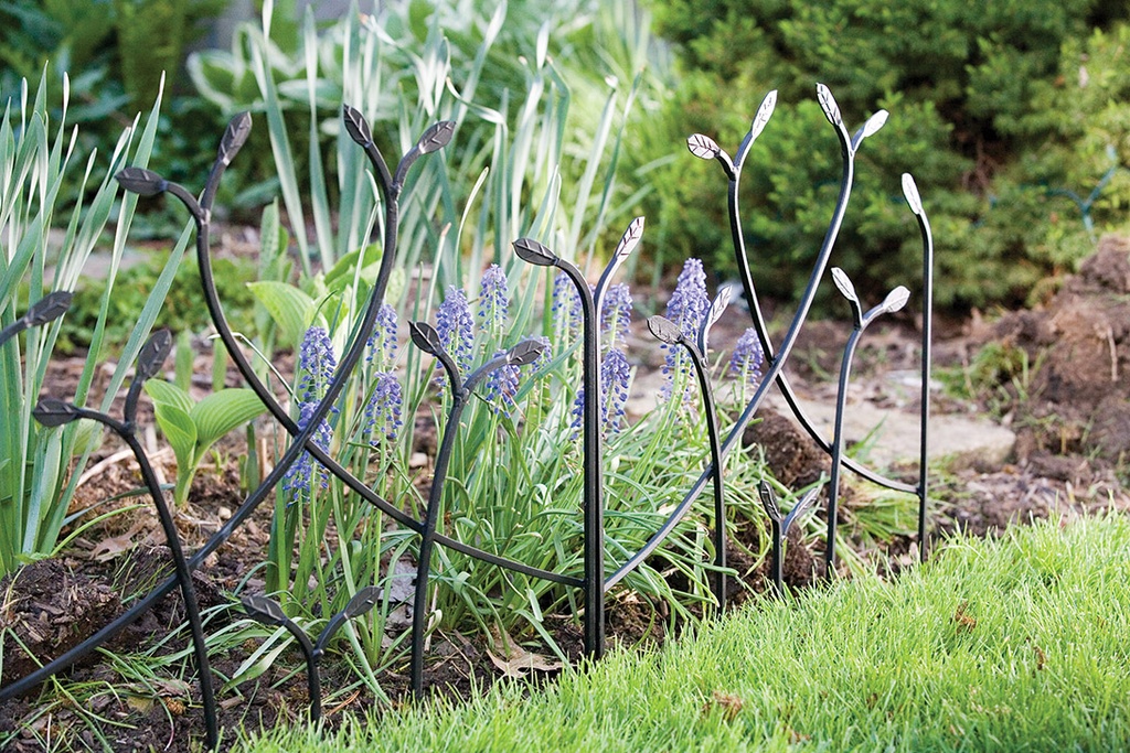 Bordure Feuilles forgées