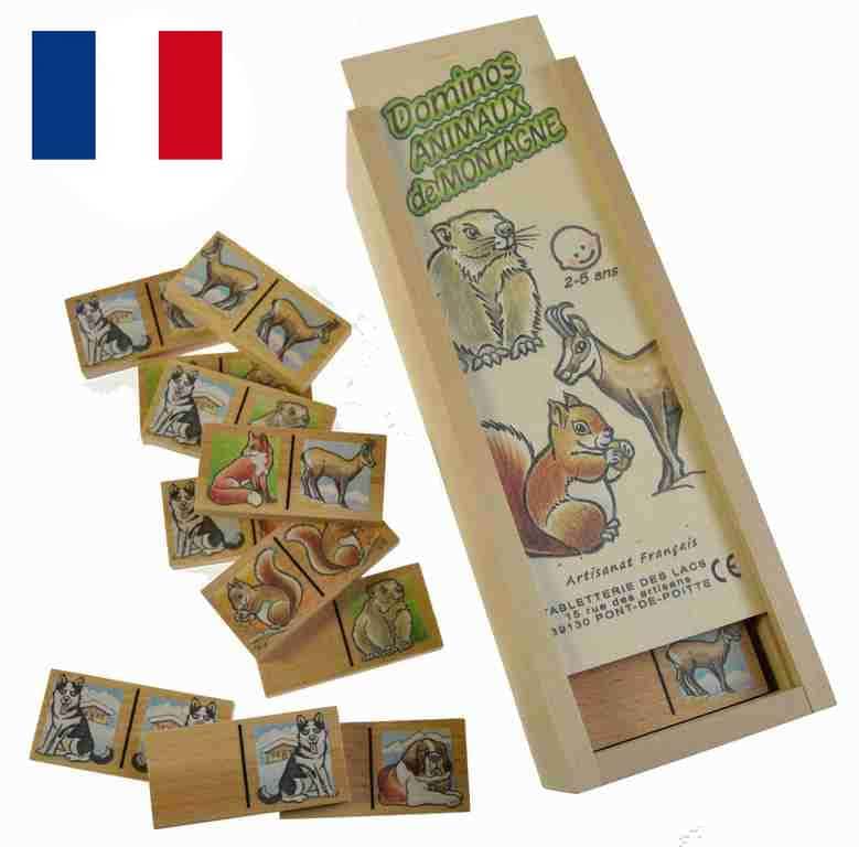 Domino Animaux de la montagne