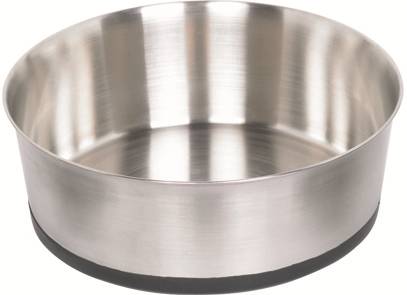 Mangeoire inox mat 0.5 l. Ø 13 cm