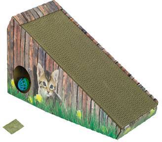 Griffoir rampe en carton 47x20x26 cm