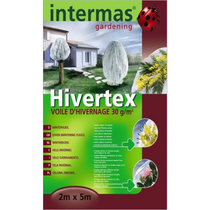 HIVERTEX Voile de protection en polypropylène non tissé 45 g/m²