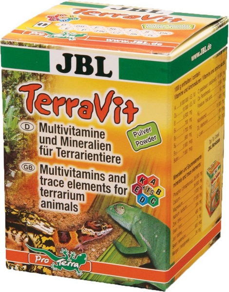 JBL TerraVit multivitamines 100 g D/GB/F