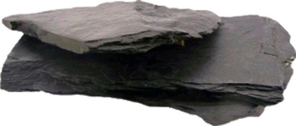 Ardoise noire. plaque