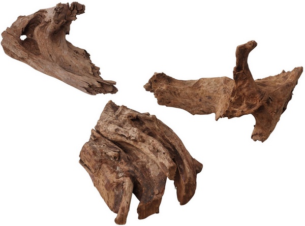 Décor bois flottant Jati ca. 300-450 mm