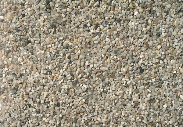 Gravier fond d'aquar. 1-3mm. clair. 10kg