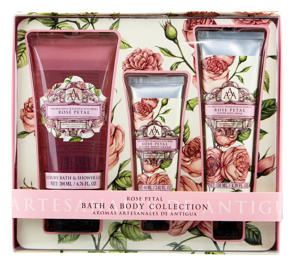 Coffret Bain & Corps Pétale de Rose