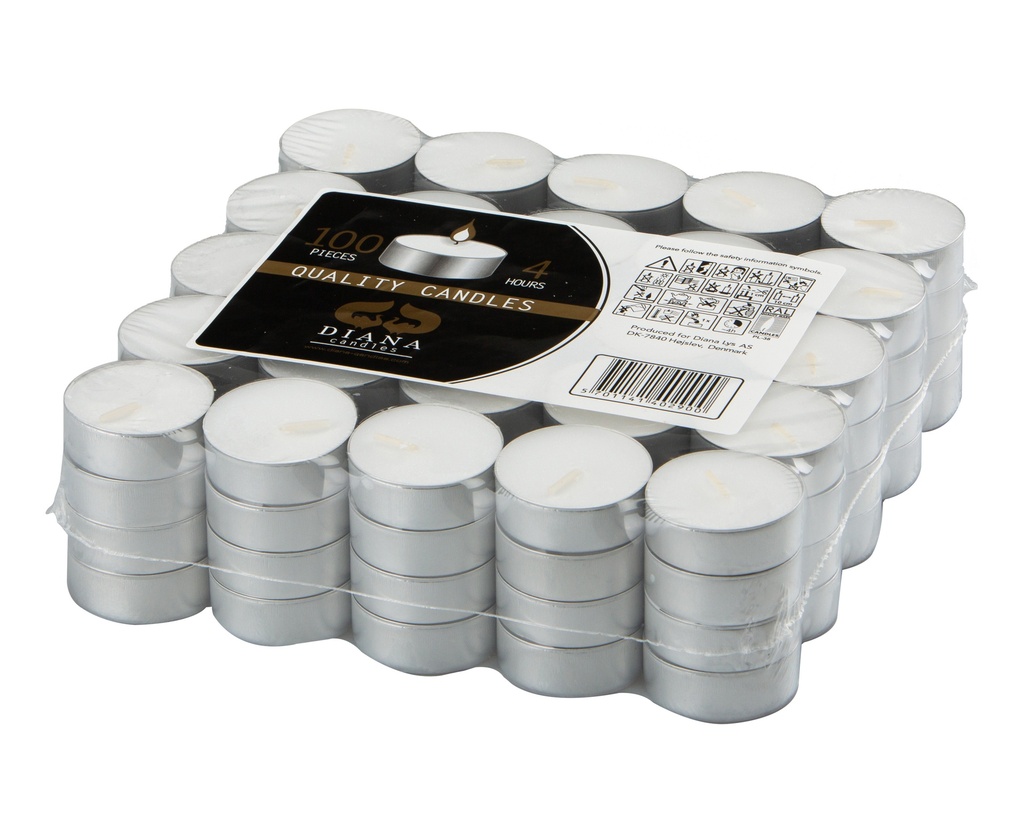 Bougies réchauds 100pcs