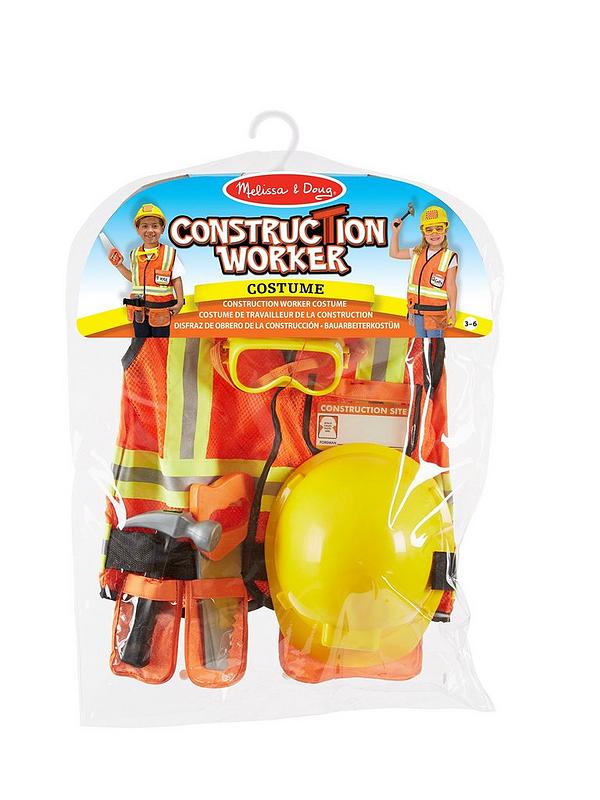 Deguisement Ouvrier Batiment + Accessoires 
