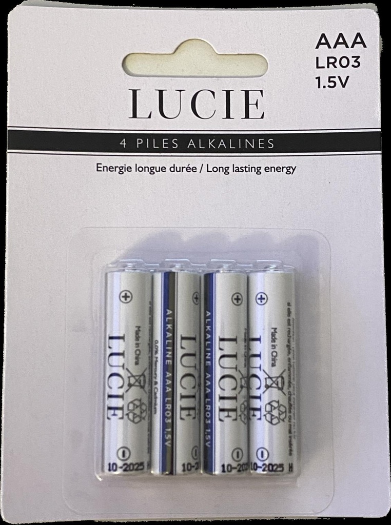Pile Alcaline AAA 4pcs