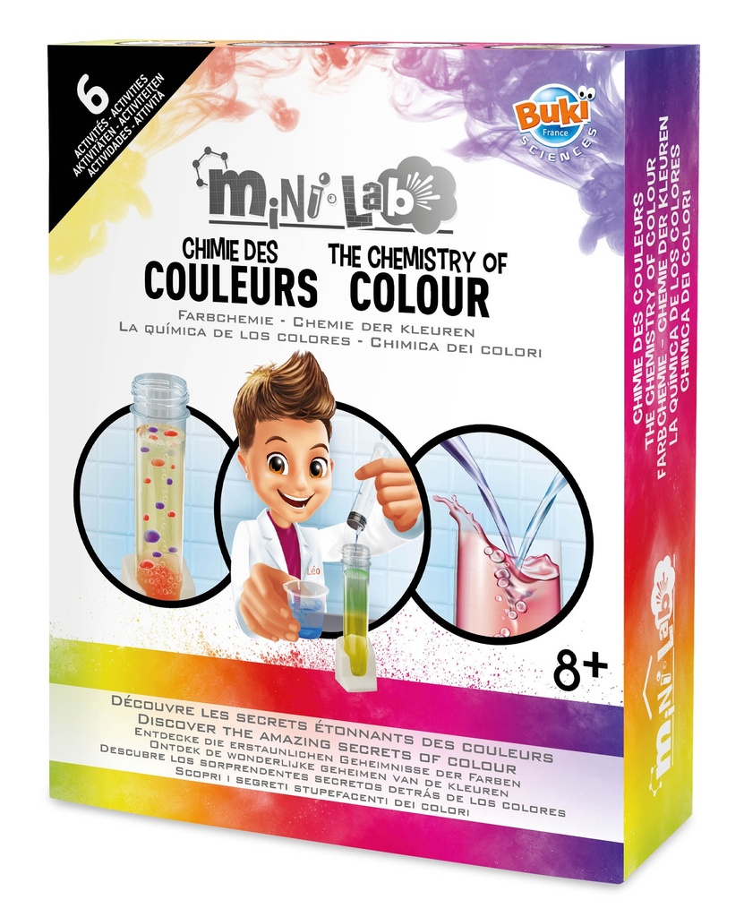 Mini Lab La Chimie Des Couleurs 