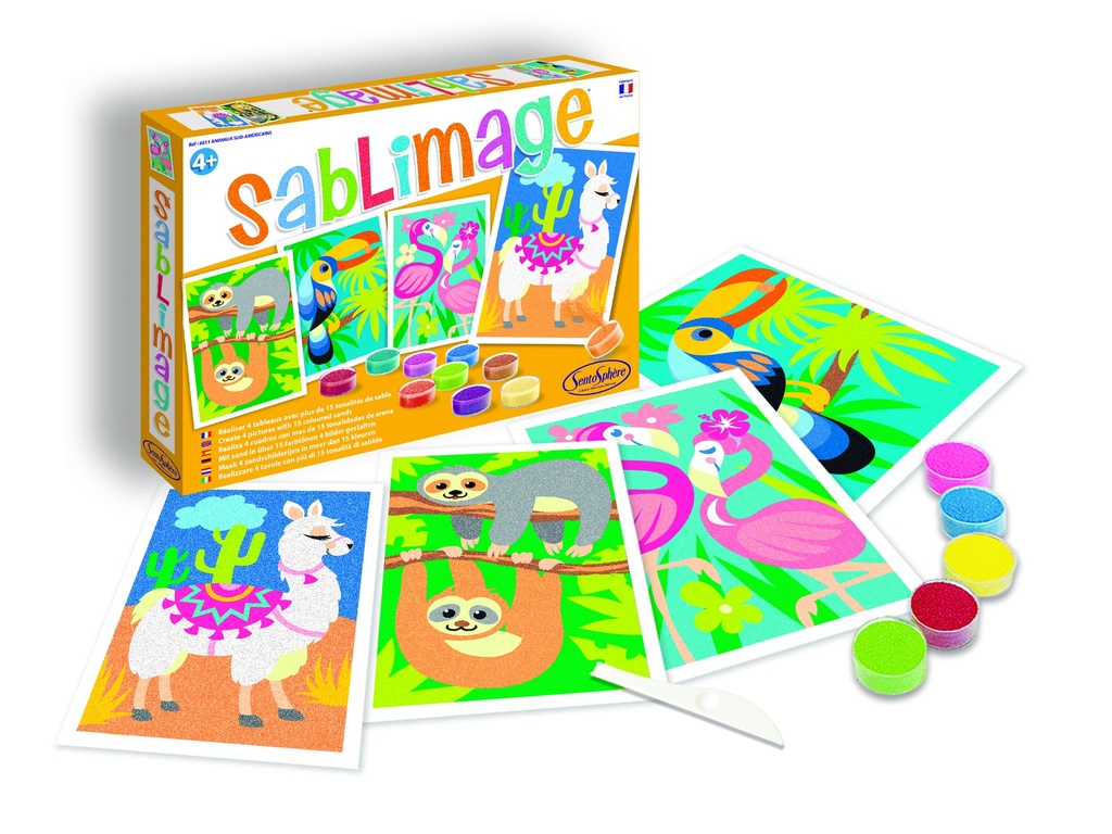 Sablimage Animaux Sud Americains 