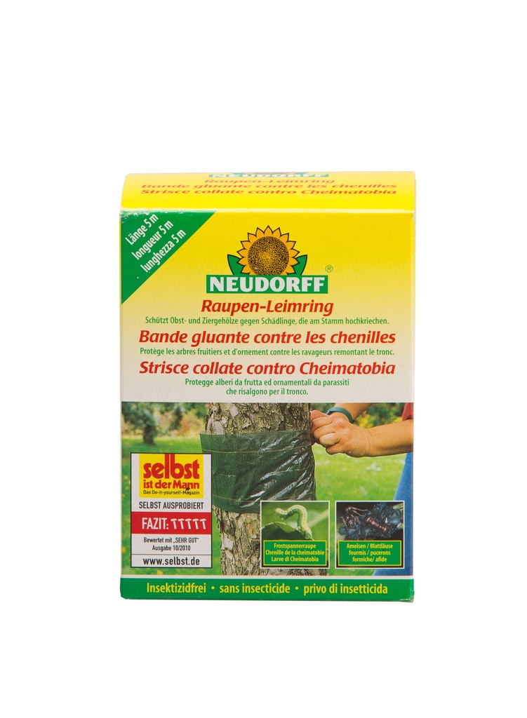 Bande gluante contre les chenilles