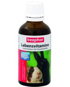 Vitamines vitales pour rongeur. 50 ml